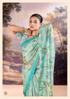 Neha Vol 1 By Kashvi Dull Moss Digital Printed Sarees Wholesale Shop In Surat